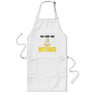 Coast Guard Chief Retired Long Apron
