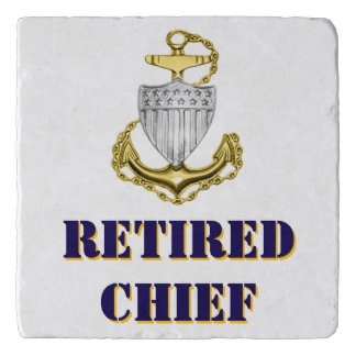 Coast Guard Chief Retired Trivet