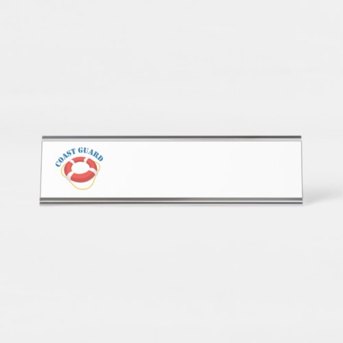 Coast Guard Desk Name Plate