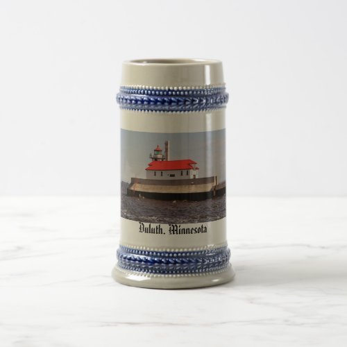 Coast Guard Lighthouse Beer Stein