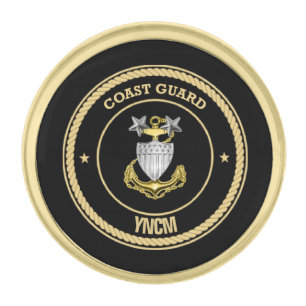Coast Guard Master Chief Custom Lapel Pin