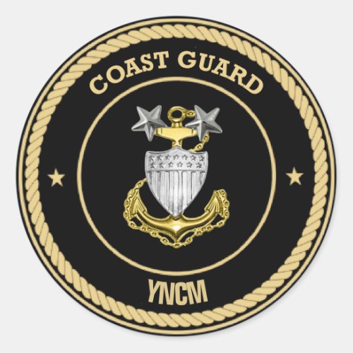 Coast Guard Master Chief Custom Sticker