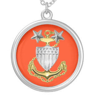 Coast Guard Master Chief Necklace