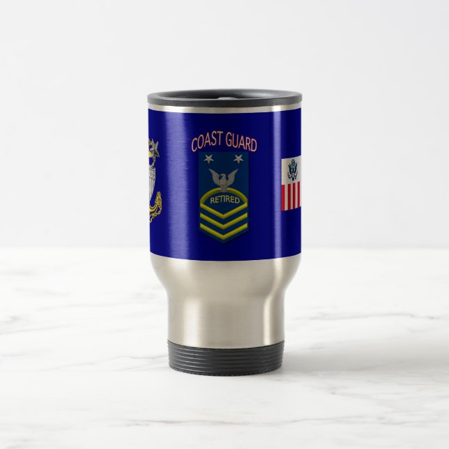 Coast Guard Master Chief Retired Mug (Center)