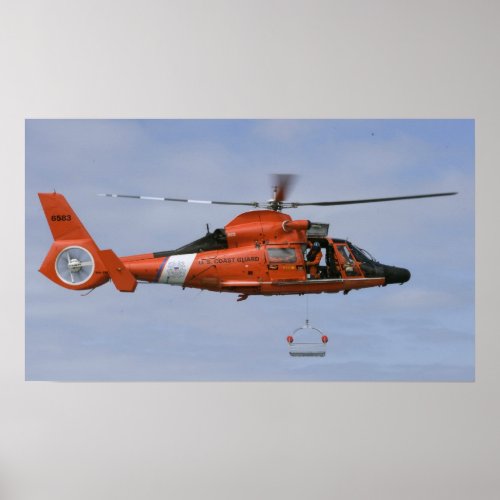 Coast Guard MH_65 Dolphin Poster