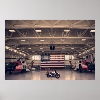 Coast Guard One Machines Poster