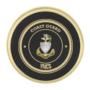 Coast Guard Senior Chief Custom Lapel Pin