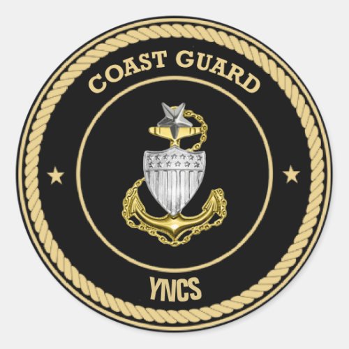 Coast Guard Senior Chief Custom Sticker