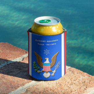 Coast Guard service personalized Can Cooler