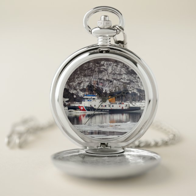 Coast Guard Thunder Bay Pocket Watch (Inside)