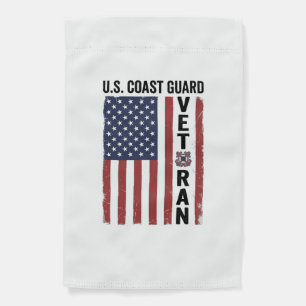 Coast Guard Veteran Flag Vintage Vector Design_1