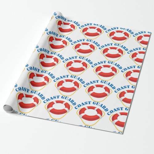 Coast Guard Wrapping Paper