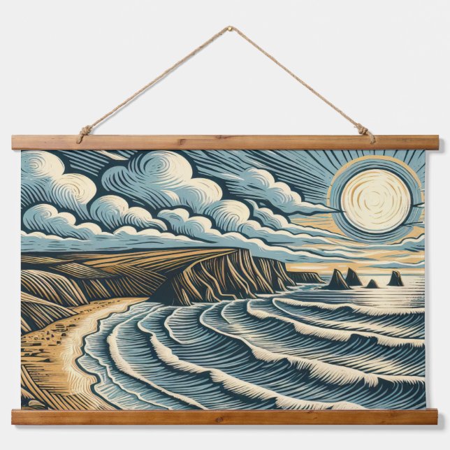 Coast Hanging Tapestry (Front)