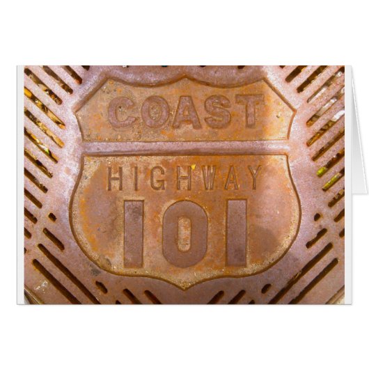 Coast highway 101 cards (Front Horizontal)