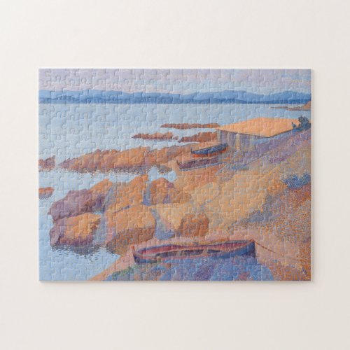 Coast near Antibes by Henri Edmond Cross Jigsaw Puzzle