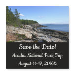 Coast of Bar Island at Acadia National Park