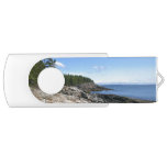 Coast of Bar Island at Acadia National Park Flash Drive