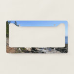 Coast of Bar Island at Acadia National Park License Plate Frame