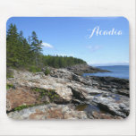 Coast of Bar Island at Acadia National Park Mouse Pad