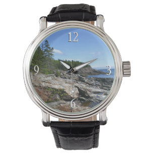 Coast of Bar Island at Acadia National Park Watch