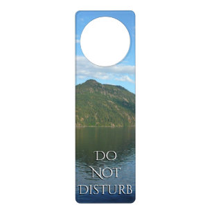 Coast of British Columbia in Scenic Canada Door Hanger