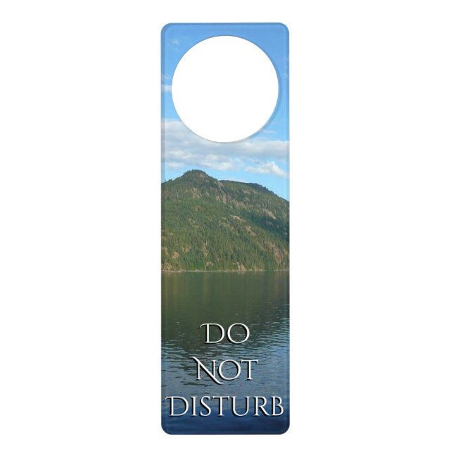 Coast of British Columbia in Scenic Canada Door Hanger (Front)