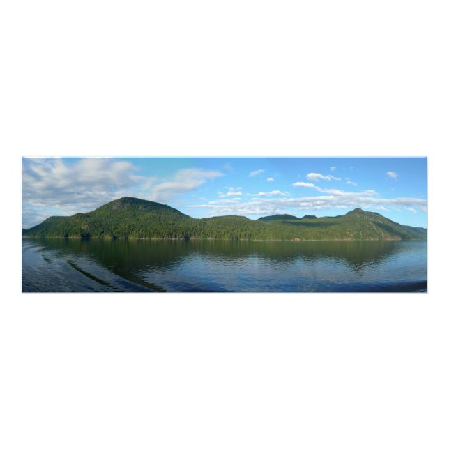 Coast of British Columbia in Scenic Canada Photo Print (Front)