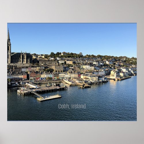 Coast of Ireland photograph  Poster