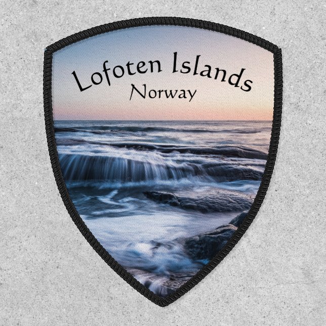 Coast of Lofoten Norway Patch (Front)