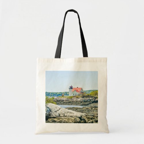 Coast of Maine Hendricks Head Lighthouse Tote Bag