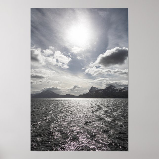 Coast of Norway Landscape Photo Poster (Front)