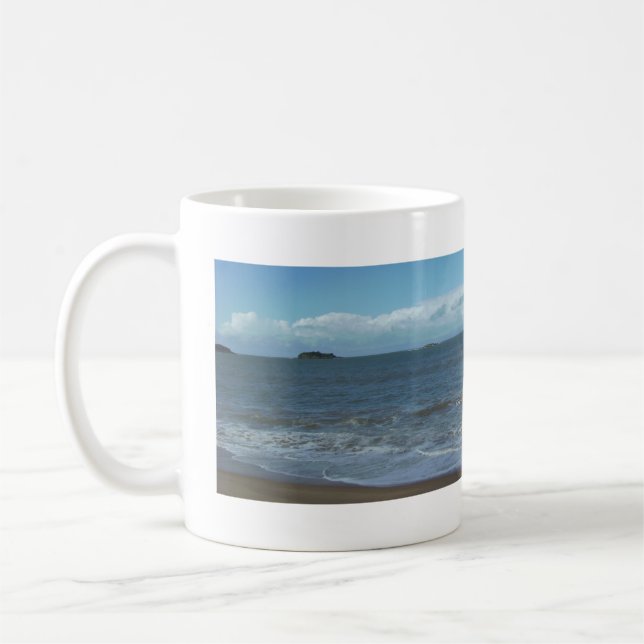 Coast of Rio das Ostras Coffee Mug (Left)