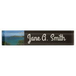 Coast of St. Lucia Caribbean Vacation Photo Desk Name Plate