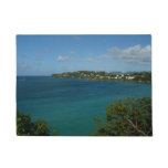 Coast of St. Lucia Caribbean Vacation Photo Doormat