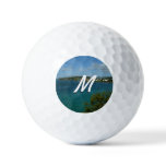 Coast of St. Lucia Caribbean Vacation Photo Golf Balls