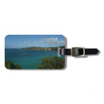 Coast of St. Lucia Caribbean Vacation Photo Luggage Tag