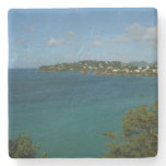 Coast of St. Lucia Caribbean Vacation Photo Stone Coaster