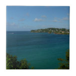 Coast of St. Lucia Caribbean Vacation Photo Tile