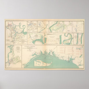 Coast of Texas Poster
