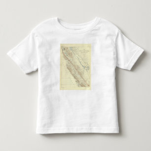 Coast Ranges showing San Andreas Rift Toddler T-shirt