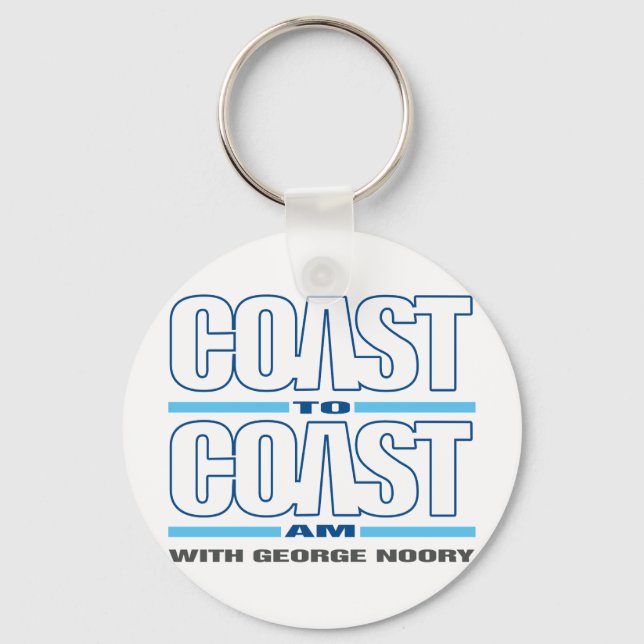Coast To Coast AM Keychain (Front)