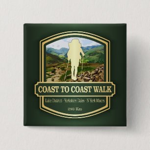 Coast to Coast Walk (B) Button