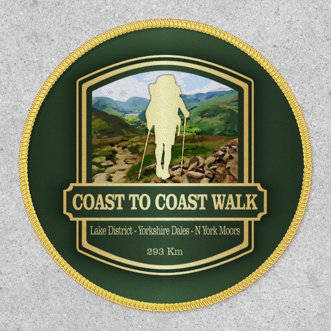 Coast to Coast Walk (B) Patch (Front)