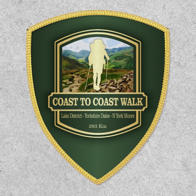 Coast to Coast Walk (B) Patch (Front)