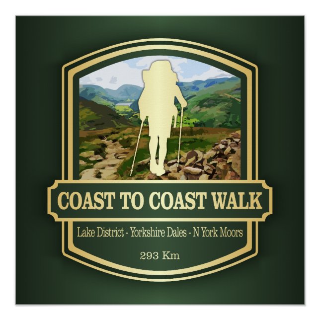 Coast to Coast Walk (B) Poster (Front)