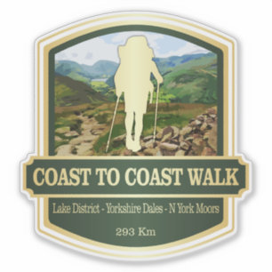 Coast to Coast Walk (B) Sticker