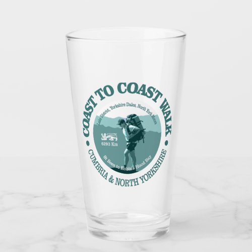 Coast to Coast Walk T Glass