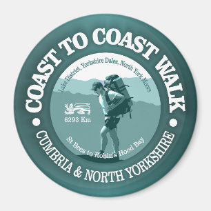 Coast to Coast Walk (T) Magnet