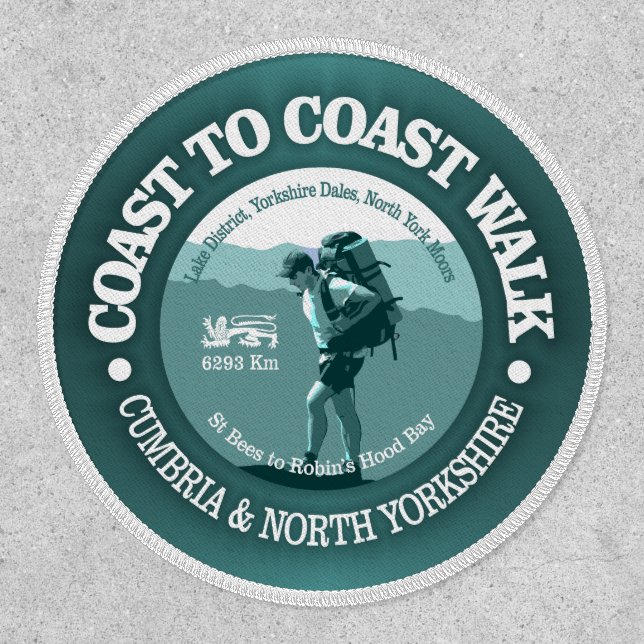 Coast to Coast Walk (T) Patch (Front)