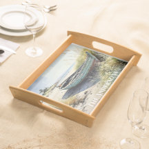 Coastal Abandoned Row Boat Personalized